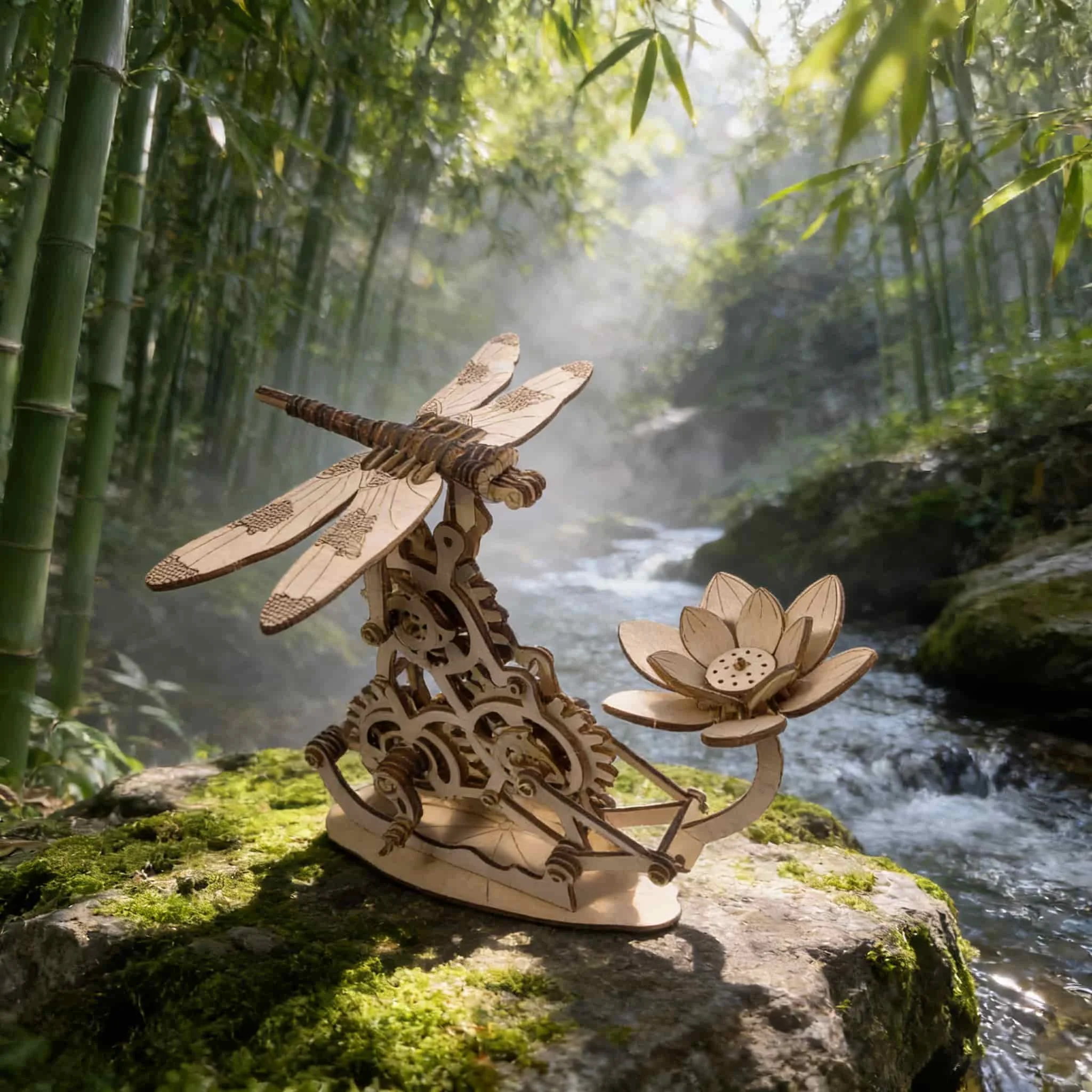 

Деревянный 3D-головоломка «сделай сам», комплект модели летающей стрекозы, креативный подарок на день рождения или праздник, развивающая игрушка, изысканный дизайн