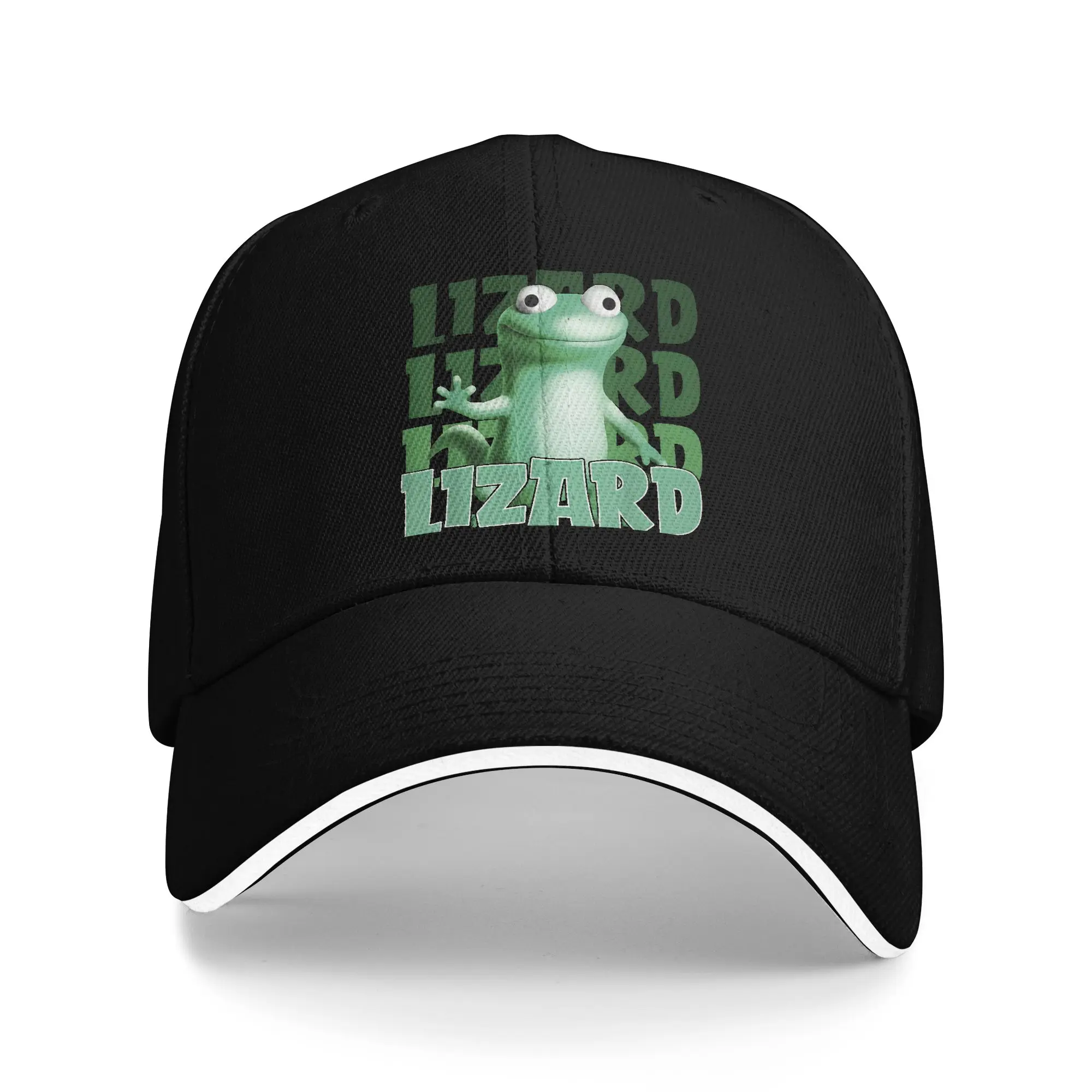 Weirdcore Animal Tom Lizard Lizard Lizard Baseball Caps Vintage  Hoppers Sandwich Hat Men Women Adjustable Sun Hat Fishing