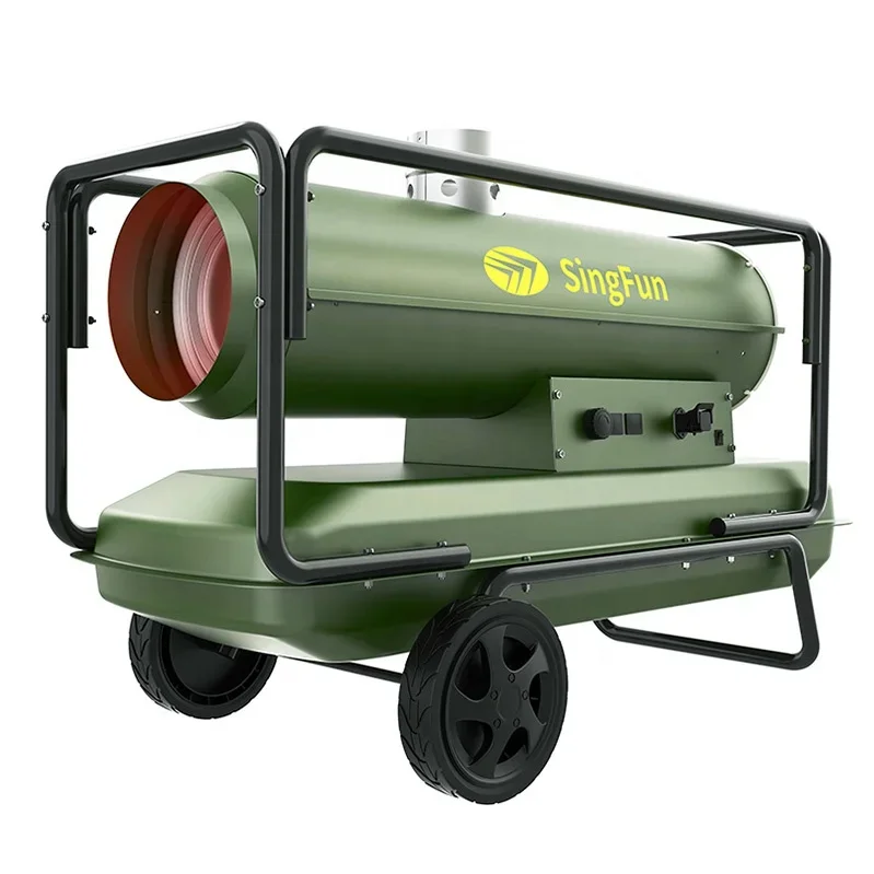 30KW Portable Heaters Poultry Farm Kerosene Air Heater for Greenhouse Chicken  Industrial Heater