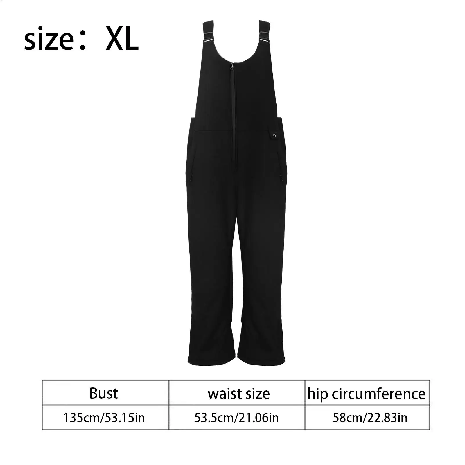 ชุดสกีสำหรับผู้หญิง กางเกงกันลมกันน้ำ สายรัดไหล่ปรับได้ ชุดบิบสำหรับผู้หญิงแบบมีฉนวนกันความร้อน สำหรับคุณแม่และแฟนสาวเล่นสกี