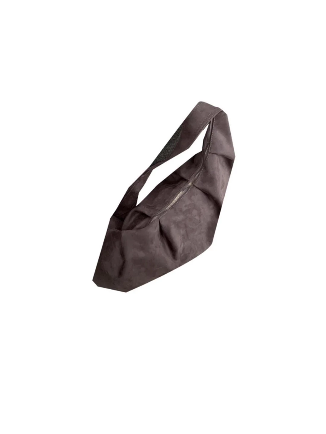 NIN Original Design Large Capacity Lazy Style Tote Bag Unisex Streetwear Single Shoulder Crossbody Bag Casual Moon Shape