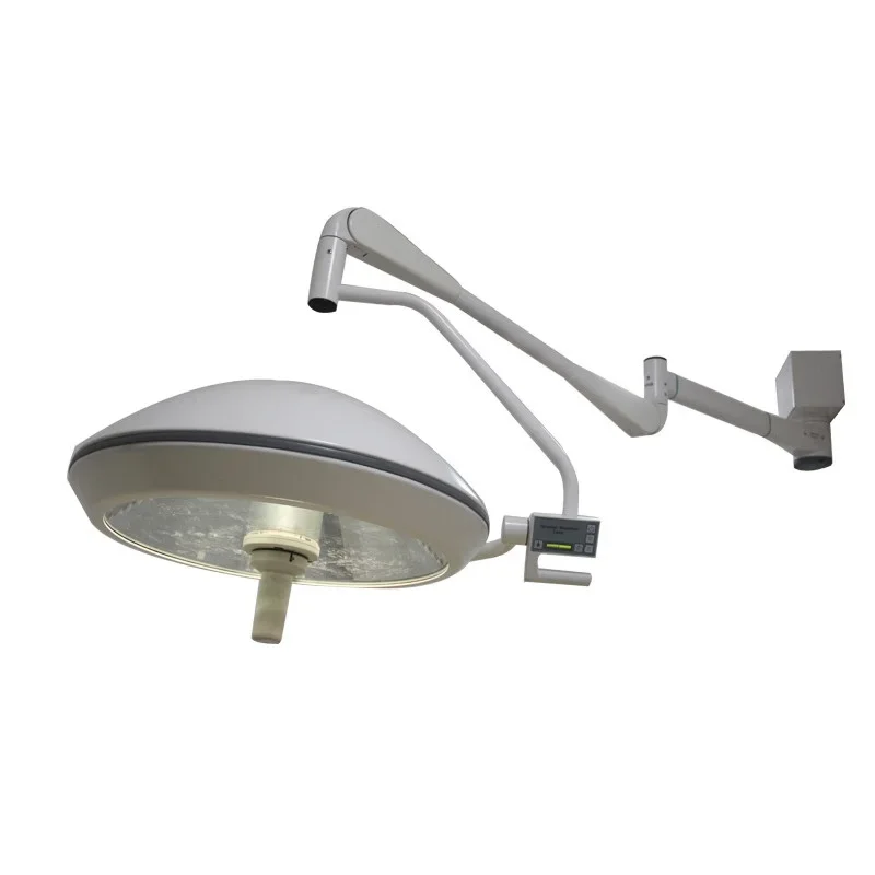 Veterinary mounted ceiling double head halogen surgical operation light ot led  lamp price