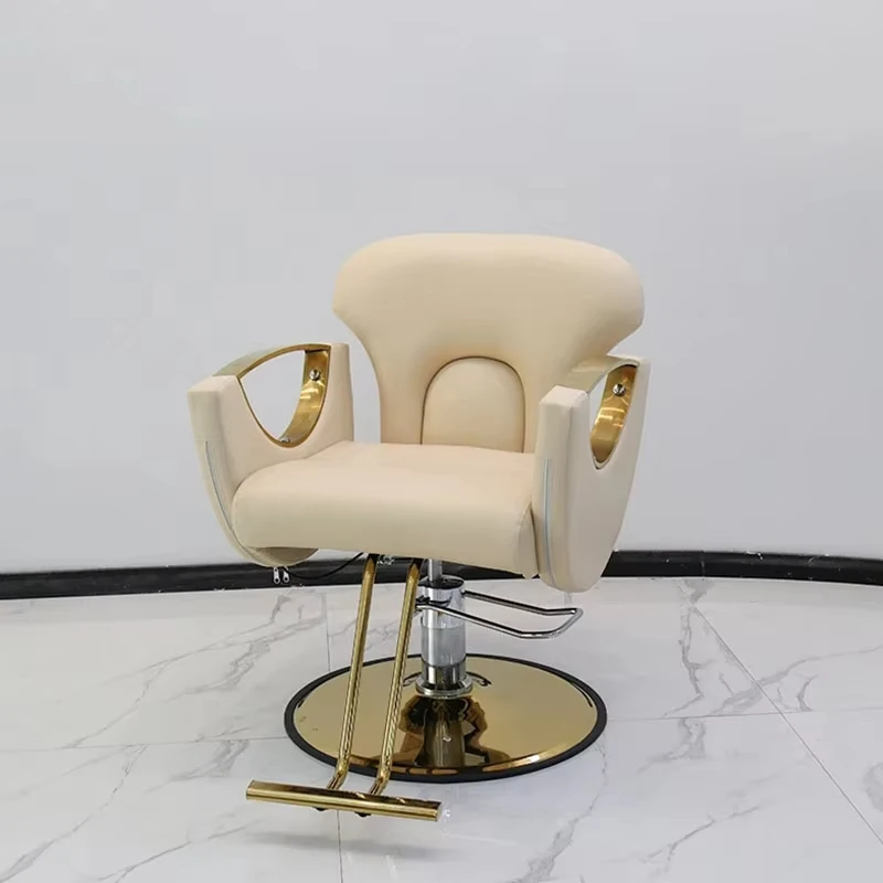 Dressing Man Barber Chair Luxury Woman Recliner Makeup Stylist Designed Barber Chair Beauty Equipment Kapperstoel Home Furniture