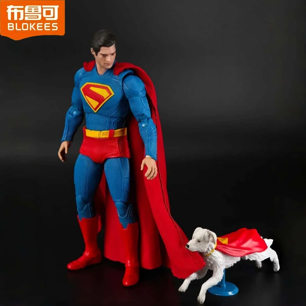 

BLOKEES Classic class Building Blocks DC Film New Superman David Corenswet Action Figures splicing model Collectble Toys