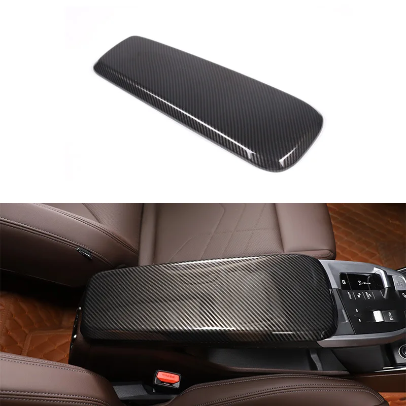 

Car Center Console Armrest Panel Protective Cover for BMW X1 U11 23-24 Armrest Box Cover Interior Sticker Decoration Accessories