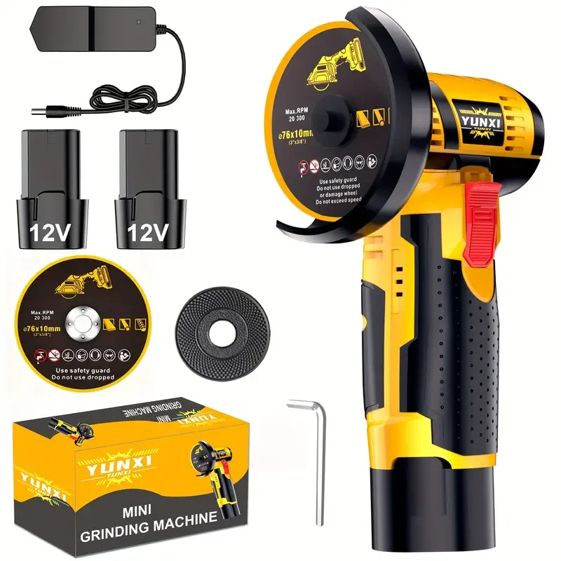 

Новая мини-угловая шлифовальная машина использует компактную и портативную конструкцию, соответствующая эргономику, которая эффективно уменьшает.