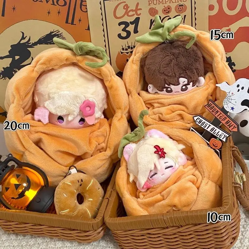 

10cm15cm20cm Cute Pumpkin Nest Cotton Doll Baby Clothes No Attributes Changing Clothes And Decorating Gifts For Halloween