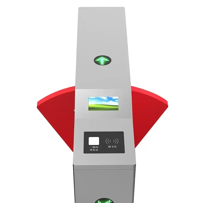 Karsun Access Control System Park Project Flap Barrier Gate Paper Ticket Swipe Card Tourniquet Visitor Identification