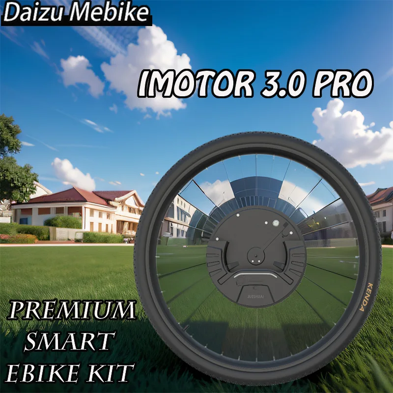 

7.2AH Removable Lithium Battery Designed for Imotor 3.0 Premium Add-on for Front Hub Motor E-Bike Kit Cordless Electric Bicycle