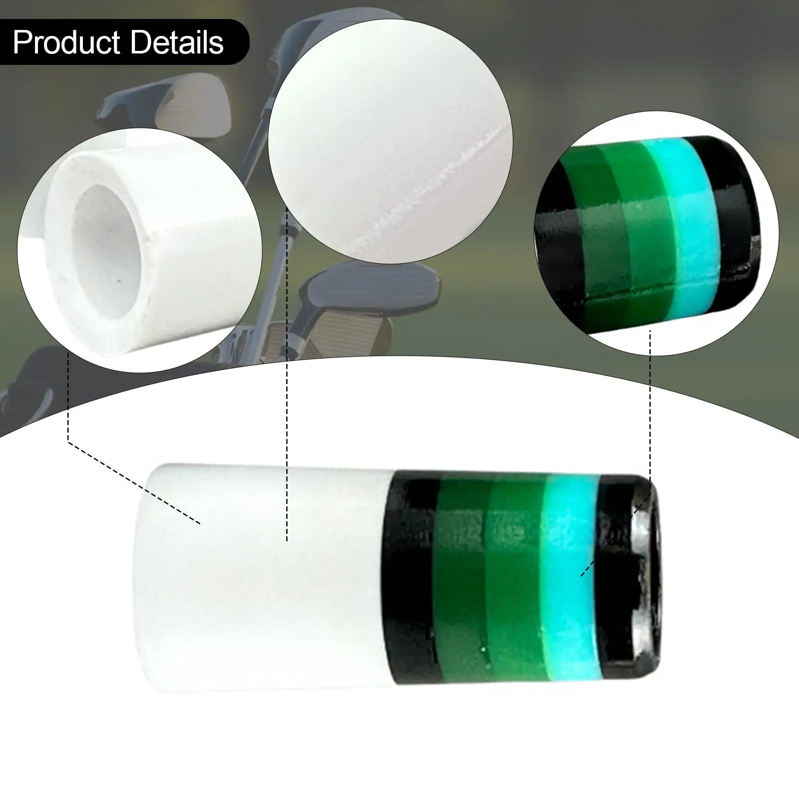 10 قطع من حلقات نادي الجولف، ترقية ملحقات الجولف ذات الأكمام الواقية المتدرجة، حلقات حديد الجولف، حلقة عمود نادي الجولف #5