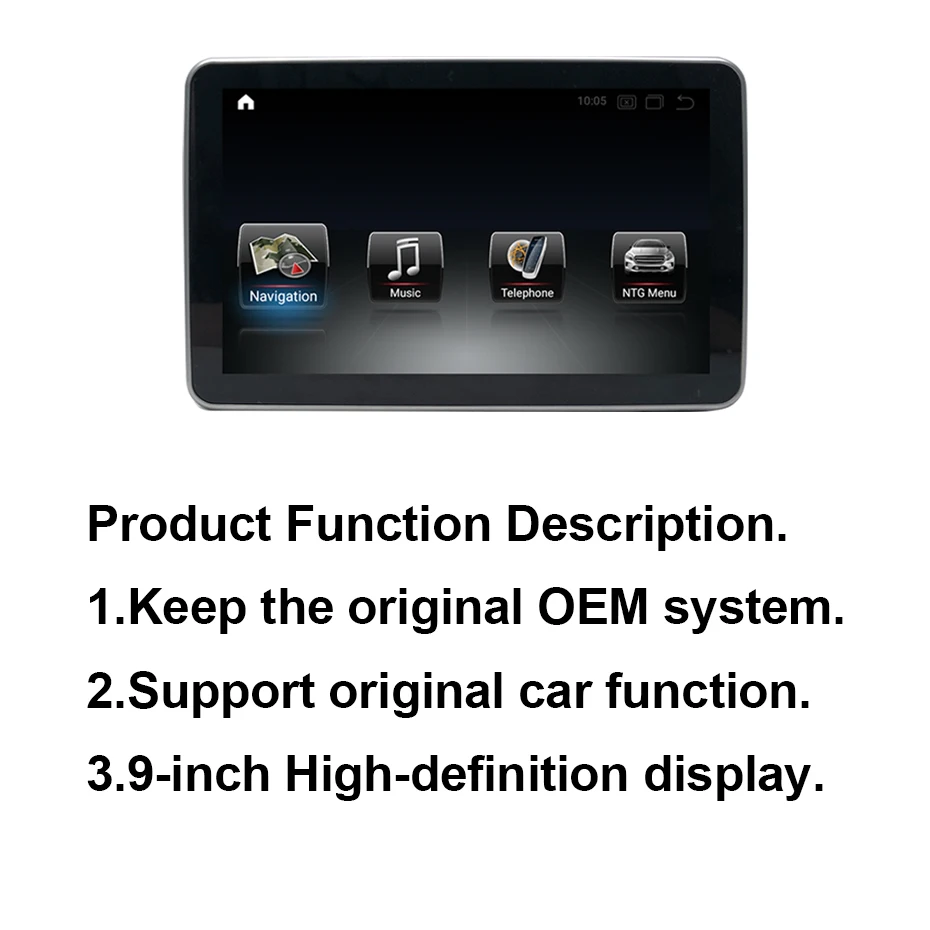 COHO for BENZ SLK-R172/SL-R231 2011-2015 Android 10.0 keep OEM System car multimedia navigation Touch screen Carplay Radio