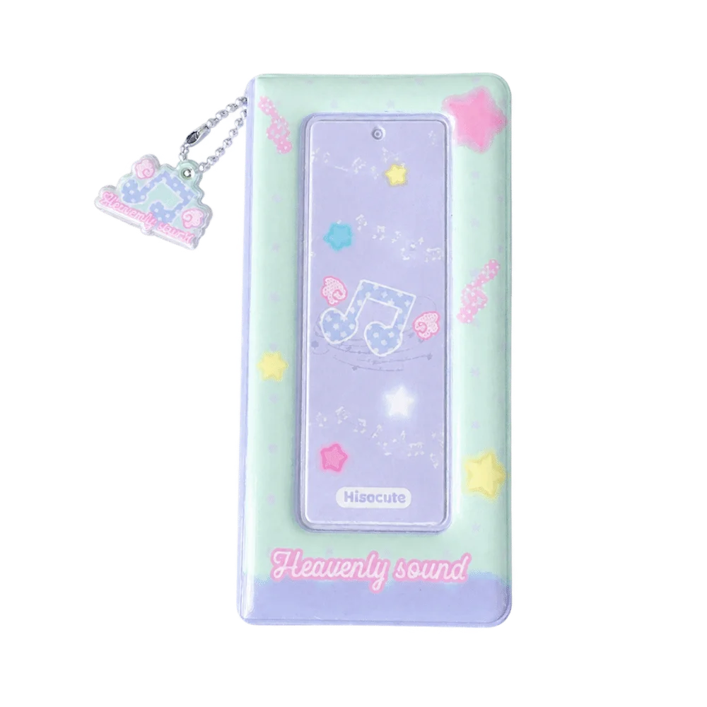 Cute Angel Wings Card Album PVC Hollow Instant Camera Photo Album 4 Grids Kpop Photo Card Cover