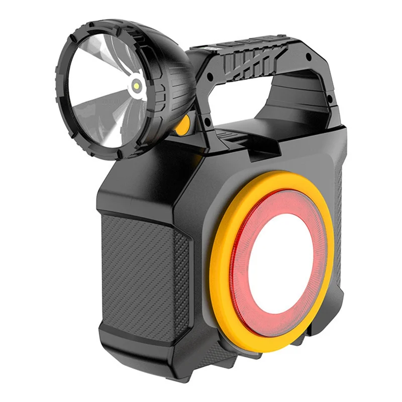 B50C Multi-Functional Outdoor Portable Solar Flashlight USB Rechargeable Built-In Hardware Tools Torch Screw Set