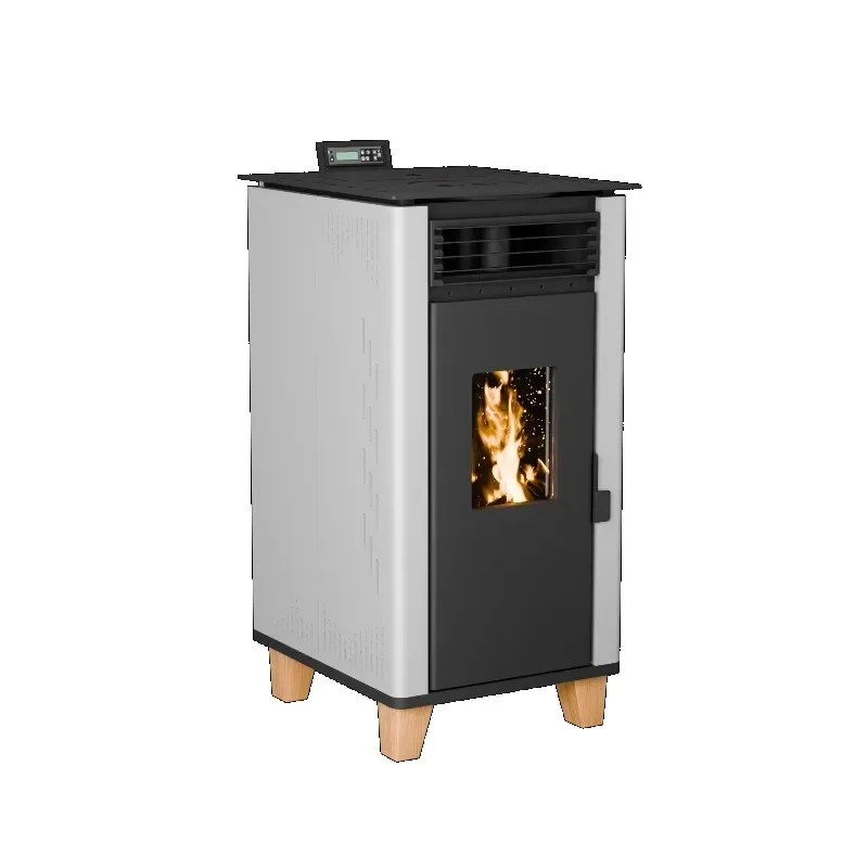 Modern rural pellet furnace with water chamber fire heater various heating wood furnace
