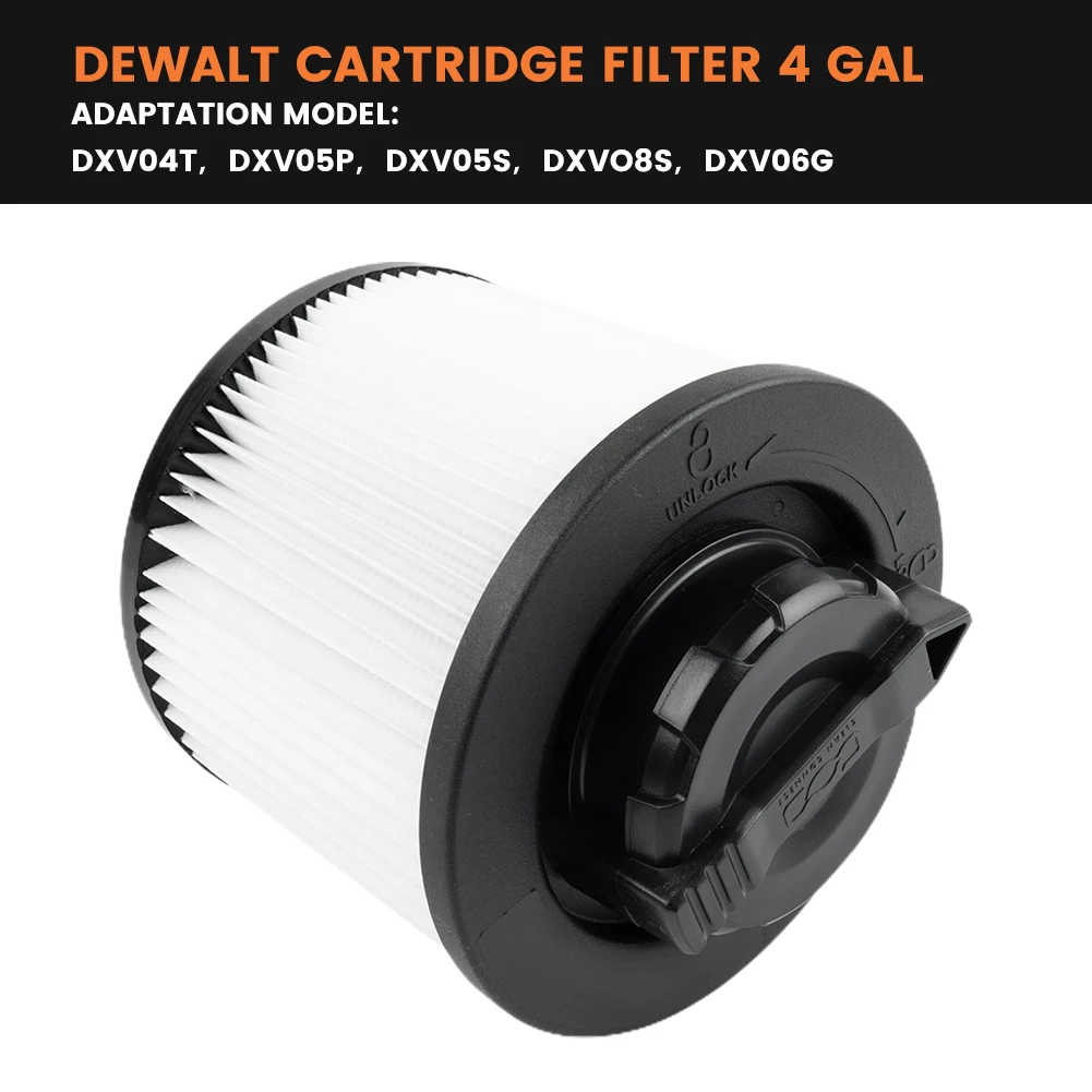 새로운 카트리지 필터 액세서리 1pcs 4-5 갤런 6.2*5.8*4.0in 액세서리 카트리지 DXV04T DXV05P 필터