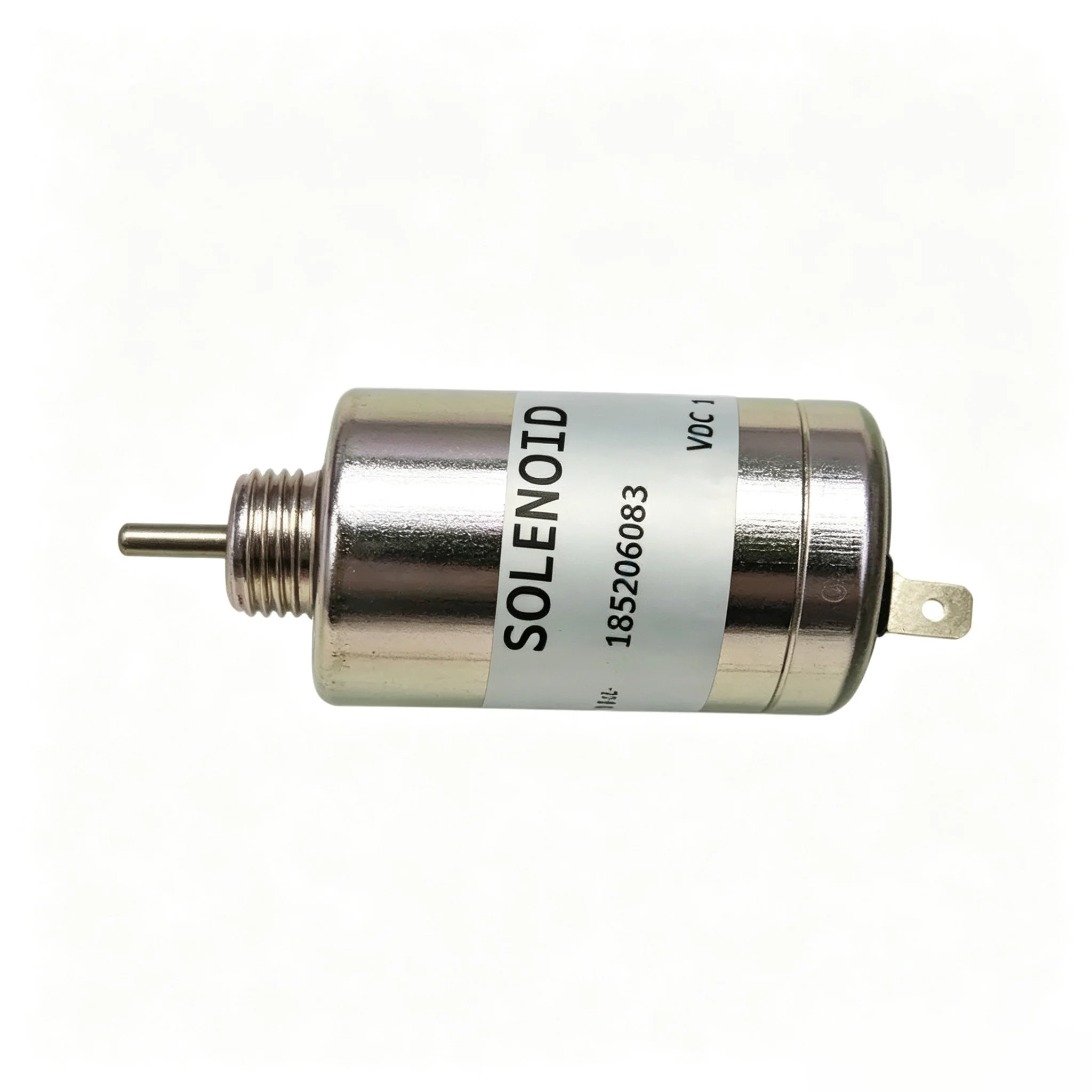 Engine Mounted Fuel Shut Off Solenoid 12V Compatible with For perkins 185206083 for Use in Concrete Mixers and Batching Plants