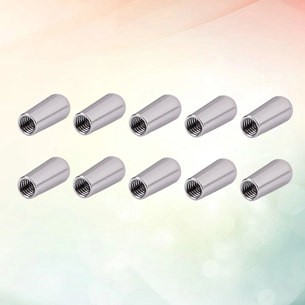 

10pcs Metal Toggle Caps for Electric Guitar Silver Replacement Knobs 3 Way Tip Aluminum Alloy Guitar