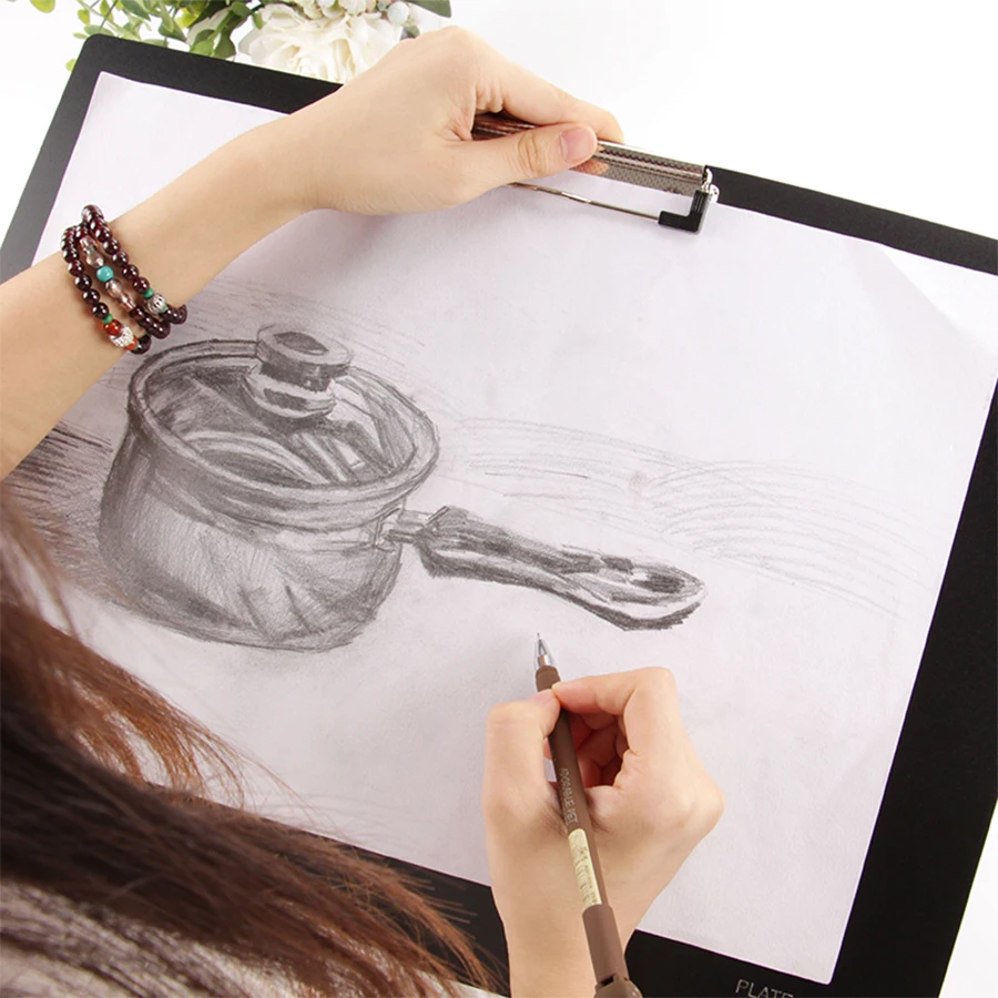 A3 Clipboard - Outdoor Sketching Clipboard, 8K Drawing Board Clip, Student Writing Pad, Office Document Holder