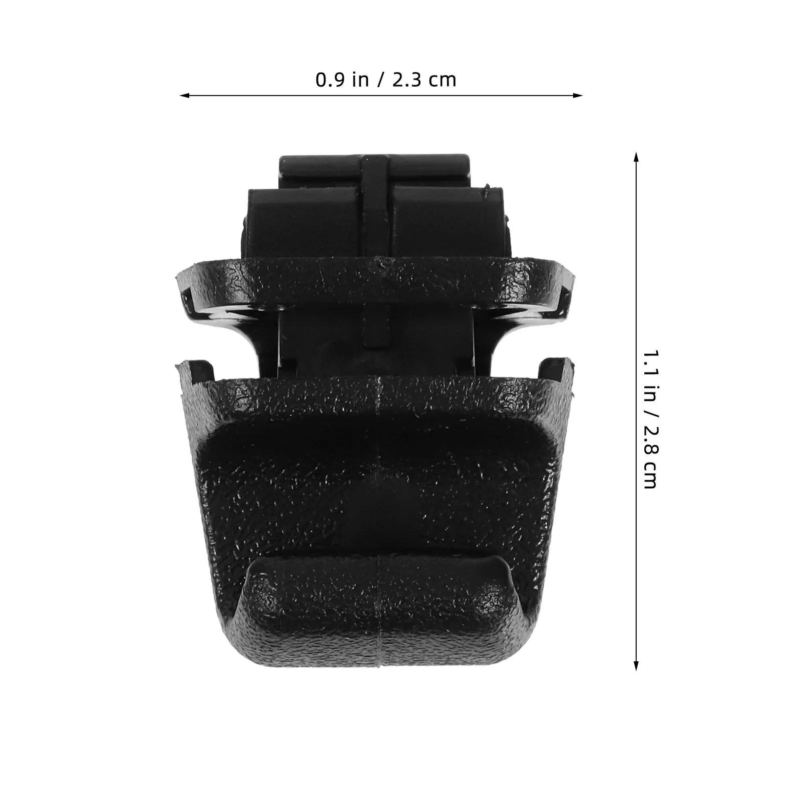 4개입 뒷문 커튼 훅 플라스틱 실내 햇빛 가리개 커튼 홀더 교체용 액세서리