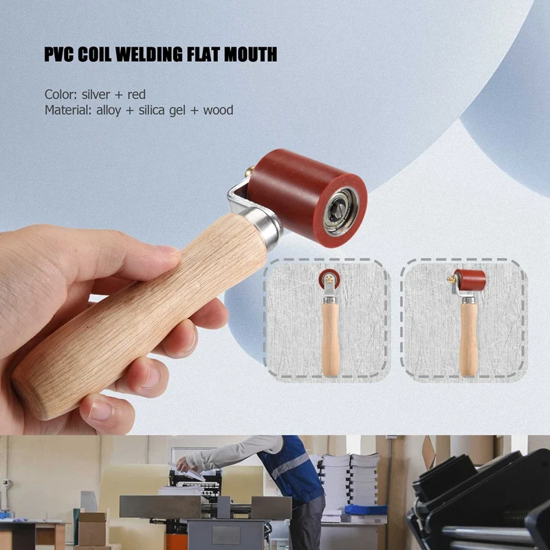 20Mm Flat Welding Nozzles+ 40Mm Rollers+40Mm Flat Nozzle For Handheld Hot Air Welder