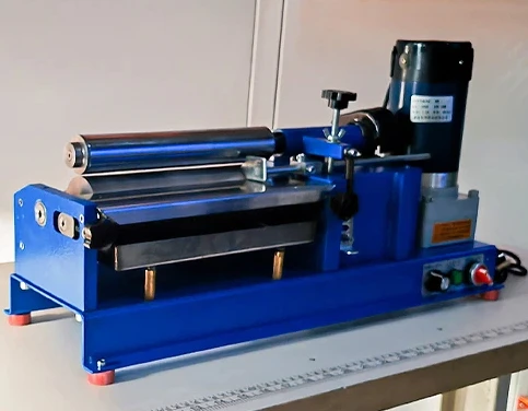 

White Latex Gluing Machine Single Side Rolling Gluing Machine GL-F108 Cardboard Leather Sponge EVA Gluing Tool