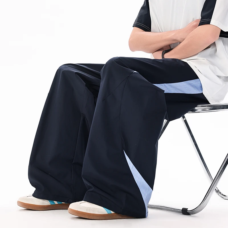 Casual Pants Men Fashion Oversized Wide Leg Pants Men Streetwear Hip-hop Loose Sports Pants Mens Joggers Trousers M-3XL