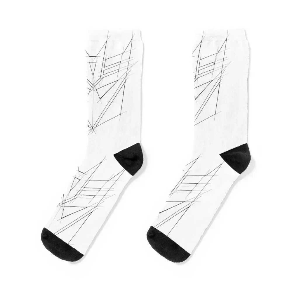 Decepticon-Chaussettes chauffantes avec logo pour hommes et femmes, marque de créateur, chaussettes de luxe