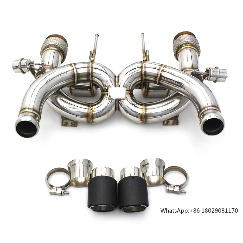 

Deleville Exhaust System Stainless Steel Exhaust Catback for Mclaren 720s 4.0 2017-2019