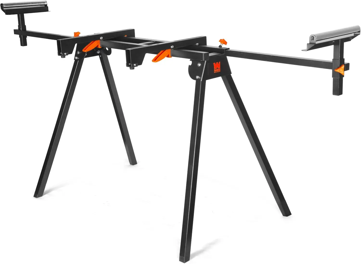

Collapsible Miter Saw Stand with 350-Lb Capacity, Universal Fit for Most Saws, Folds Flat for Storage