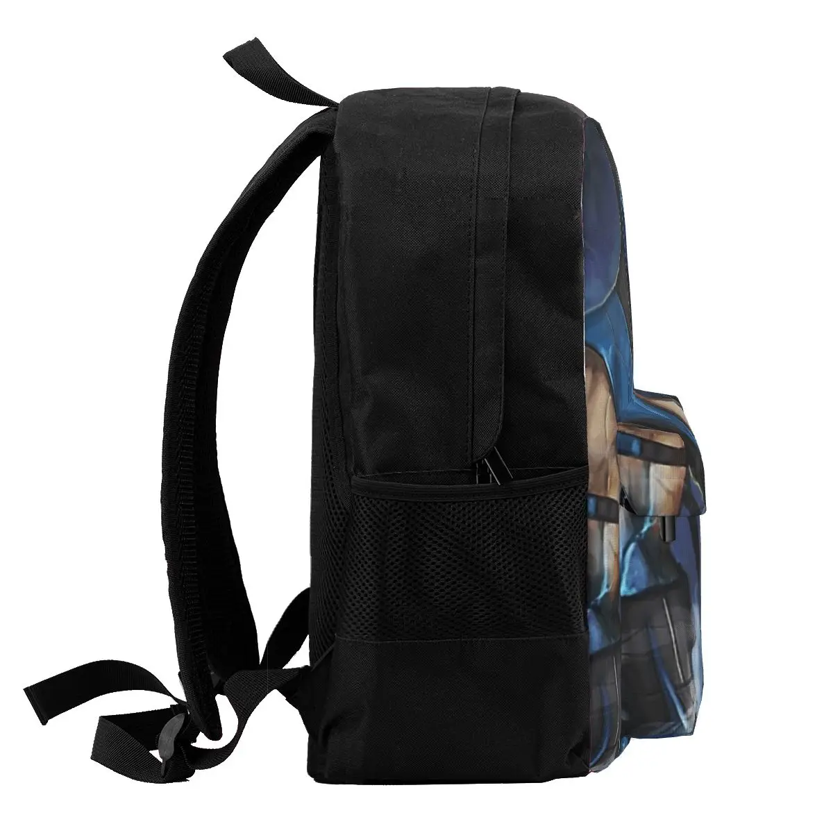 Mortal Kombat School Bags para Crianças, Sub-Zero Mochilas, Mochila para Meninos Mochila para Meninas, Mochila de Ombro de Viagem, Estudantes