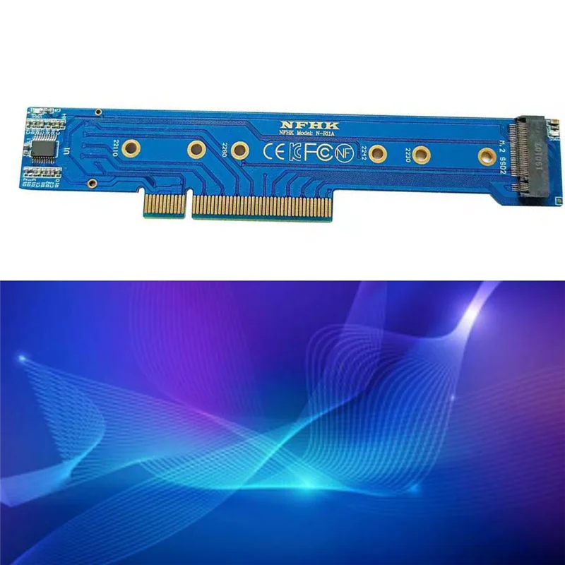 

Карта адаптера для корпуса 1U Pcie 3,0 4,0 X8 до 2 шт. Nvme M.2 NGFF SSD-сплиттер-адаптер-N33R