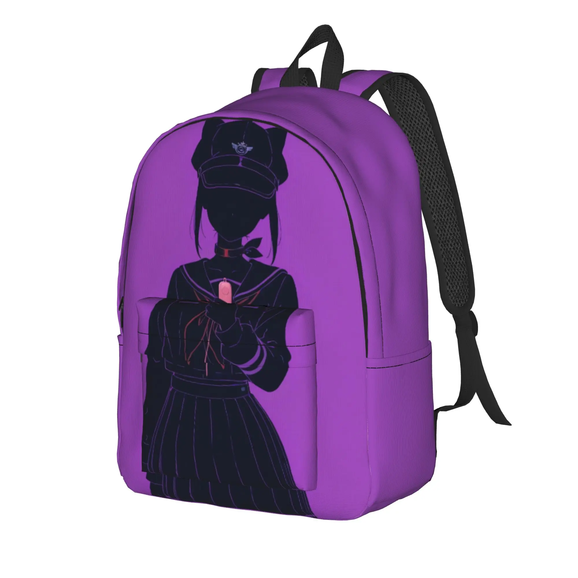 Game Miside Series Print Backpack  Men Polyester College Backpacks Breathable Aesthetic School Bags Rucksack