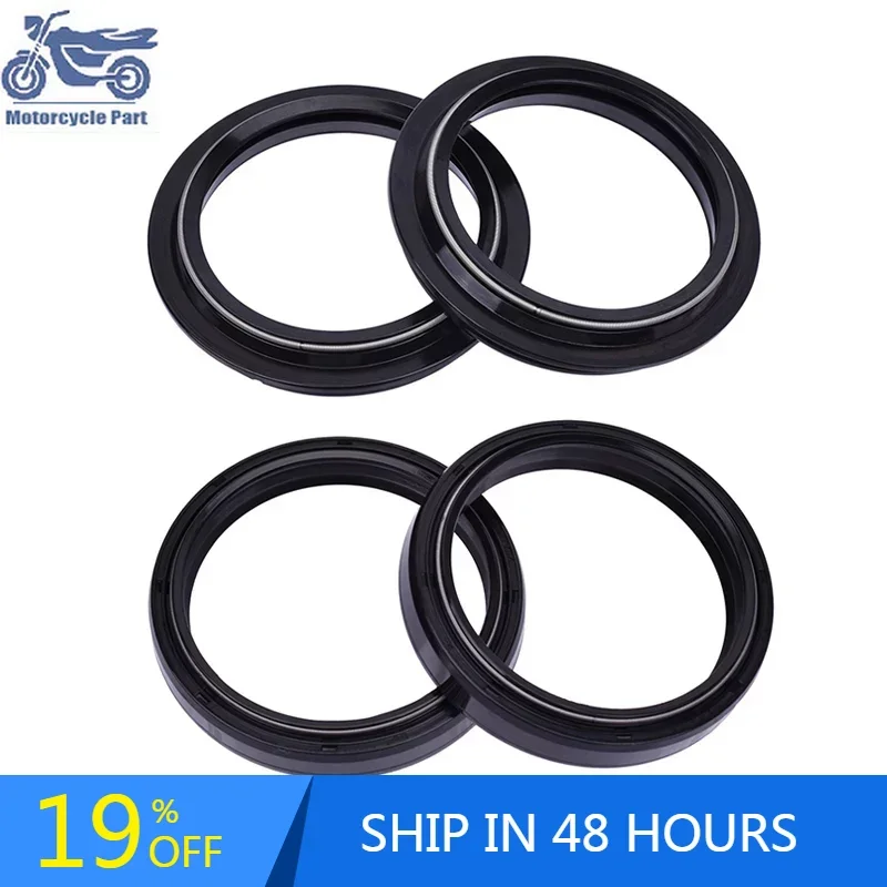 48X58X9.5/11.5 /48X58 Motor Front Fork Oil Seal & Dust Seal For WR250F YZ250F WR450F-T YZ125 250 450F-S YZ250FX–F CRF250R 450R