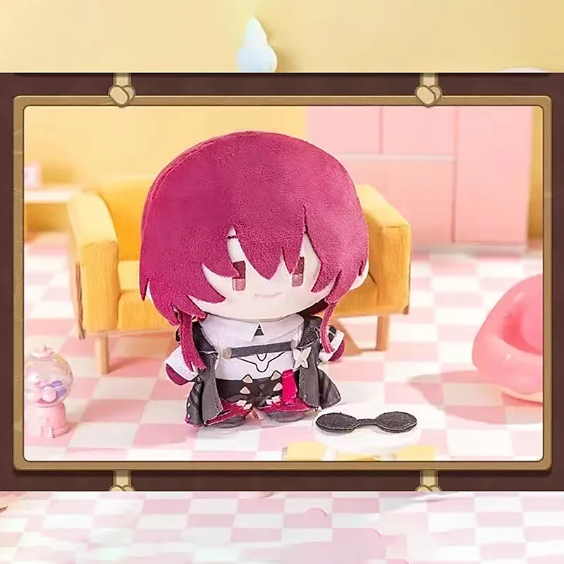 Honkai Star Rail Cute Q Style Kafka Stuffed Plush Toy, Exclusive Bonus Acrylic Ornament for Fans, Anime Otaku Peripheral