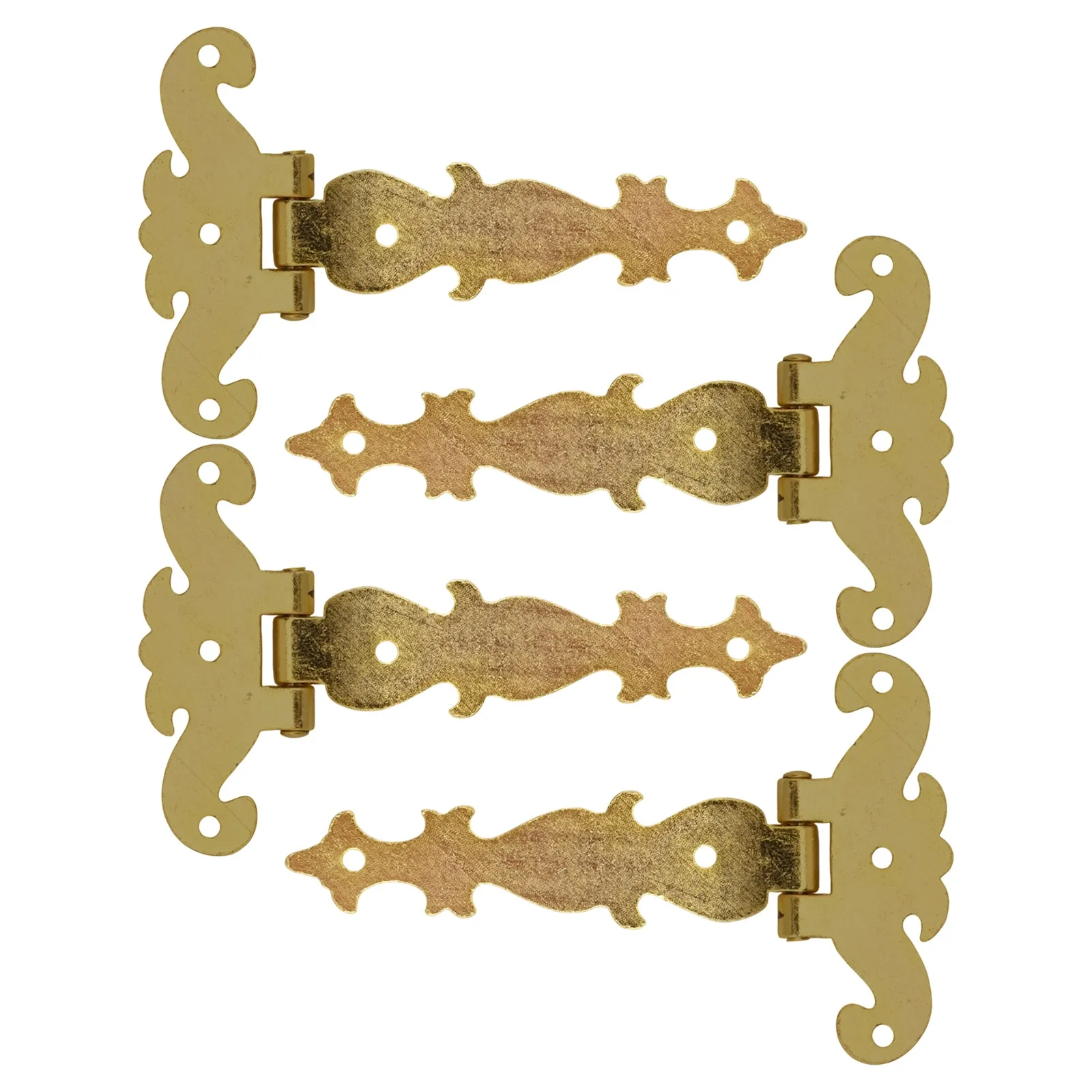 DIY Projects 69*113MM Antique T Hinges Easy Installation Hinges Frame Engraved Exterior High-strength Material