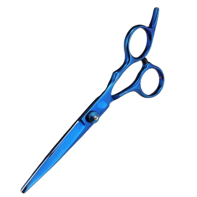 6.0 inch black New Professional Hairdressers Hair Scissors Japan 440C Barber Big Cutting Scissors Thinning Shears Hair Clipper