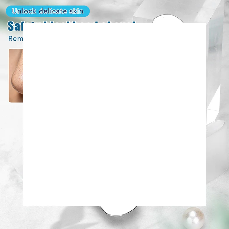 أداة إزالة الرؤوس السوداء للوجه مكشطة خفيفة ورقيقة للوجه للتنظيف العميق وملعقة الأنف والرؤوس البيضاء والعناية بالبشرة والجمال