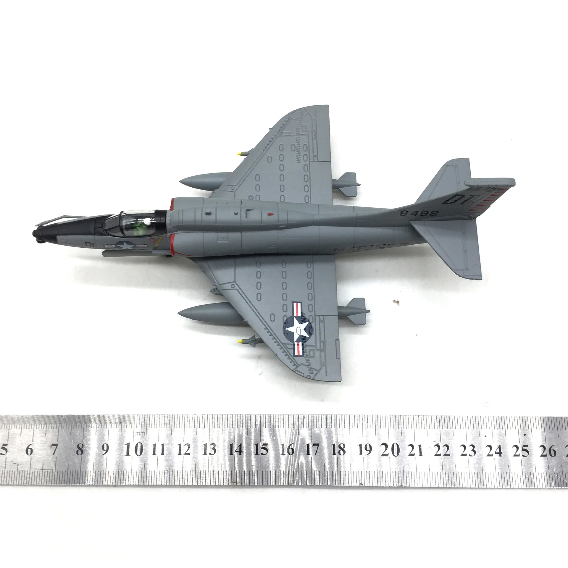 1:72 Scale United States Marine Corps Skyhawk A-4 Aircraft Alloy Militarized Combat Aircraft Model Collection Toy Gift