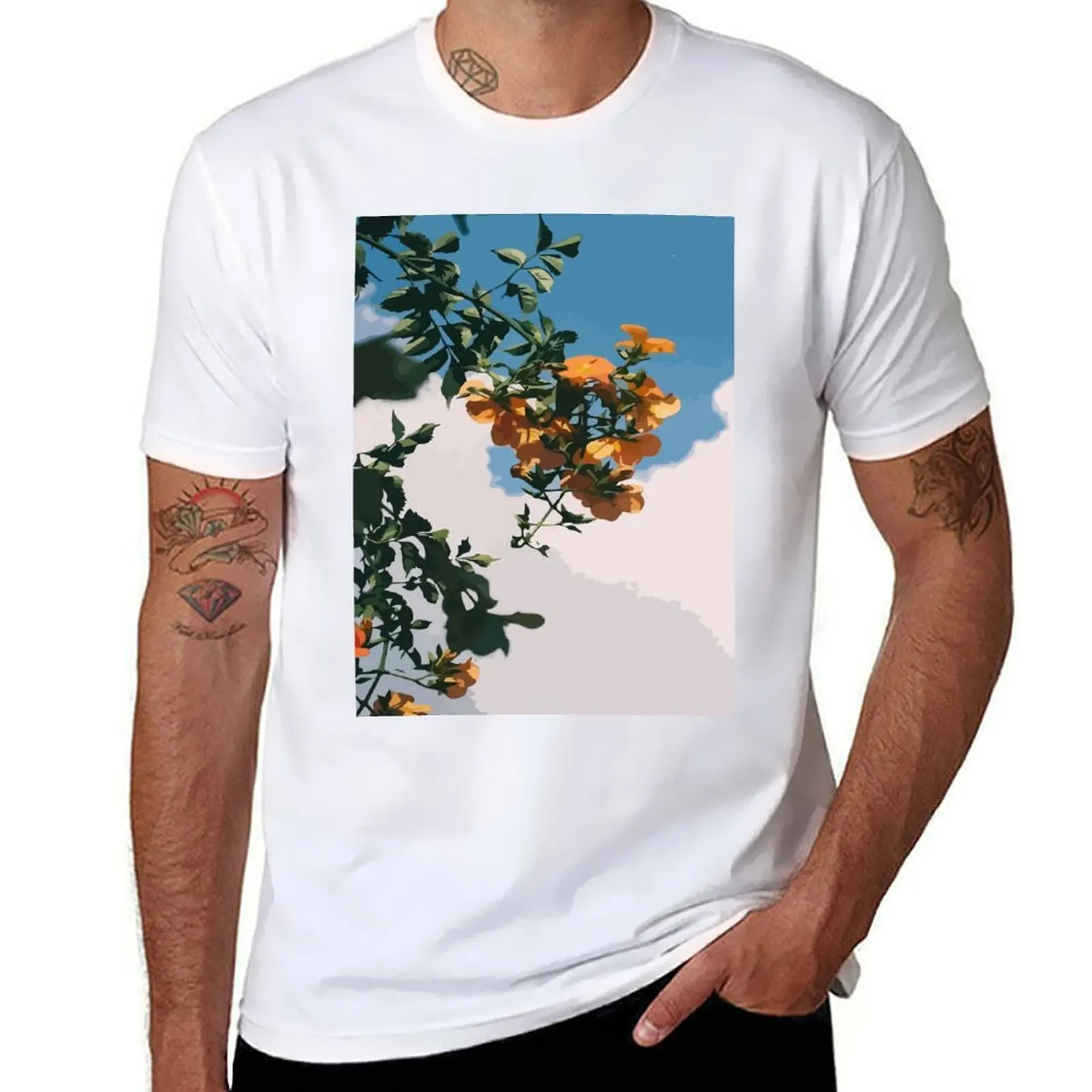 

Little Blossoms T-Shirt man t shirts for men casual t shirts for man graphic vintage funny t shirts cotton T-shirt