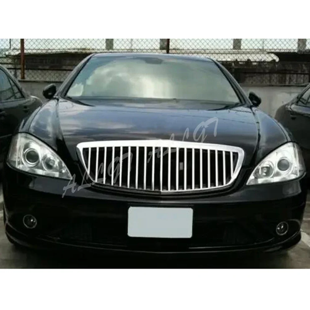 Front Racing Facelift Bumper Grilles For Mercedes Benz W221 S-Class S320 S350 S450 S500 S63 S65 2005-2008 2009-2013