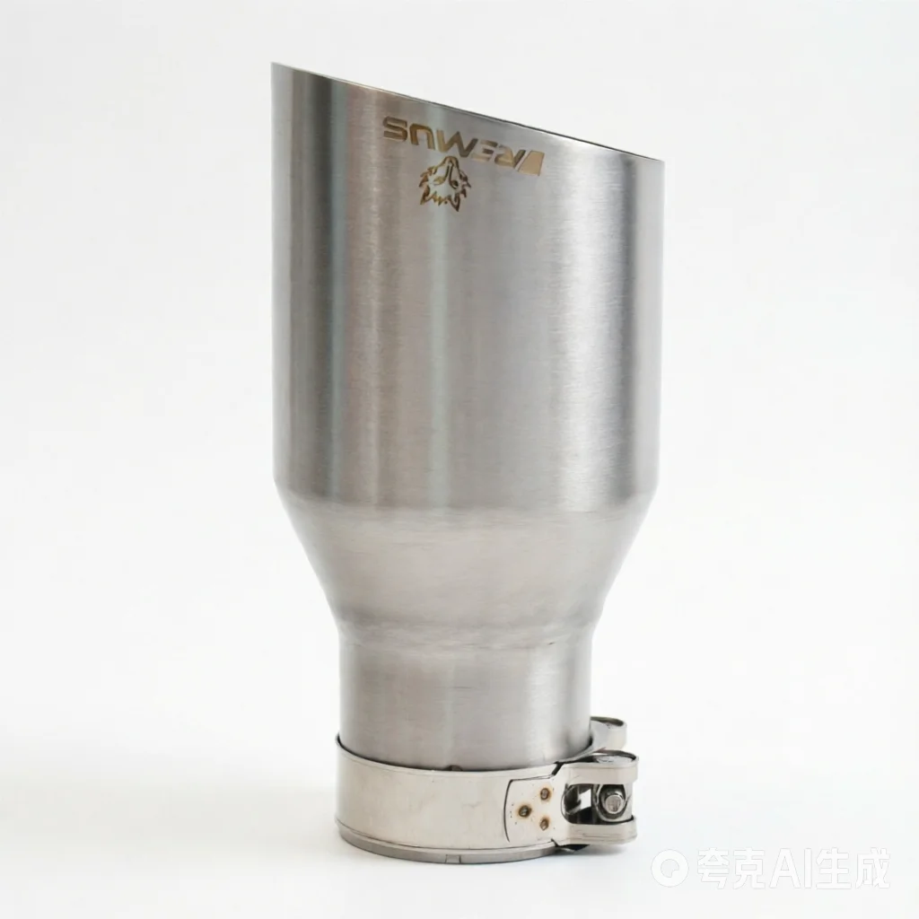 

Universal Stainless Steel Shiny Flange Exhaust Pipe Muffler Tip with Angle - Polishing Slash Cut 304 SUS Car Modification Access