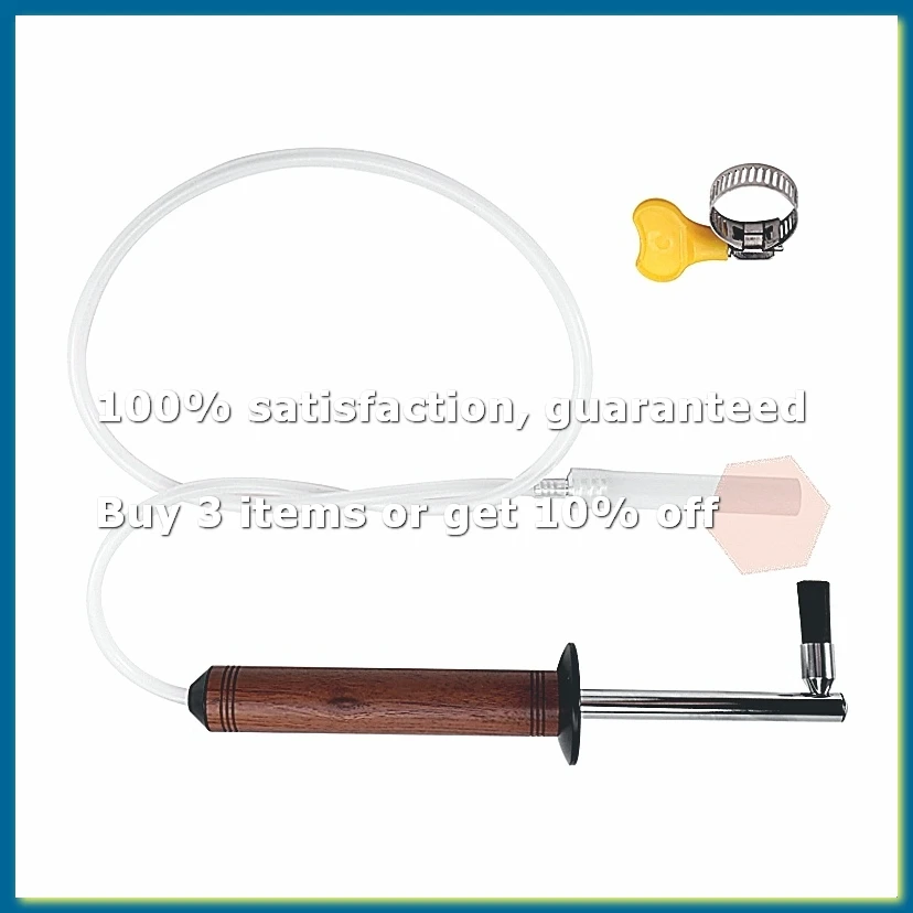 Coffee Machine Cleaning Brush Nylon Anti-Scald Wood Handle Steam Cleaning Tool