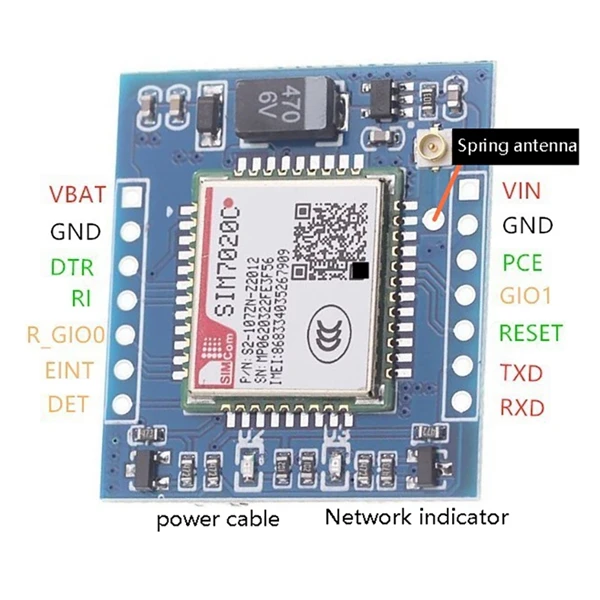 SIM7020C Development Board NB-Iot Module Full Netcom Support MQTT COAP TCP Internet Of Things Instead Of GPRS