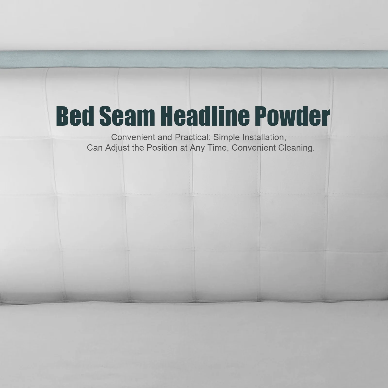 Bed Gap Filling Artifact Headboards Filler Pillow for Extender Mattress Lengthen Wedge Side Cloth King