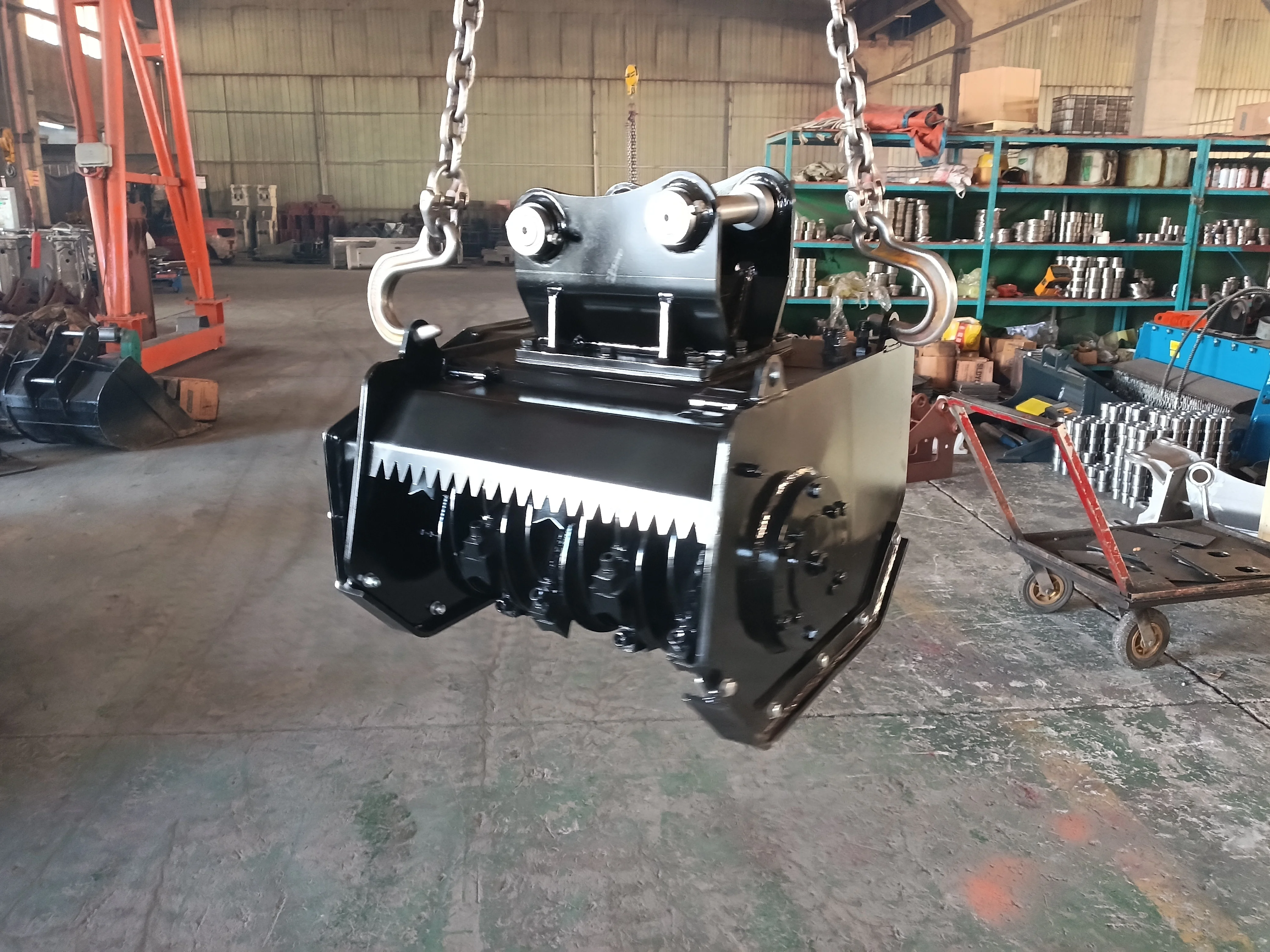 High Quality Customized Portable Wood Chipper Mulcher - Efficient Forestry Tool with New Motor for Construction Industry