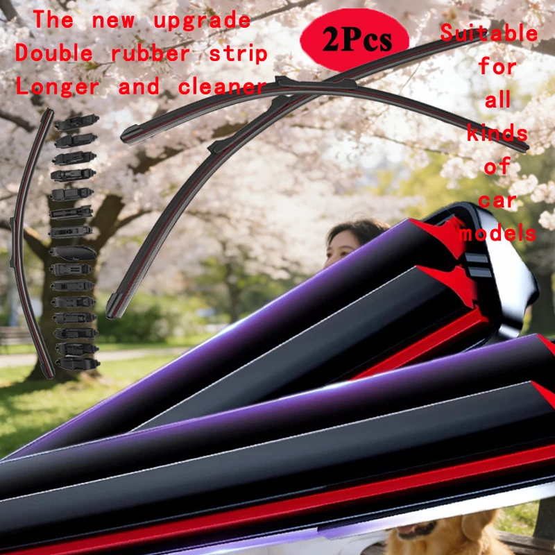 

For Nissan Micra March K11 K12 K13 K14 1992-2024 Car Windshield Wiper Blade Front Windscreen Brushes Washer Accessories Cleaning