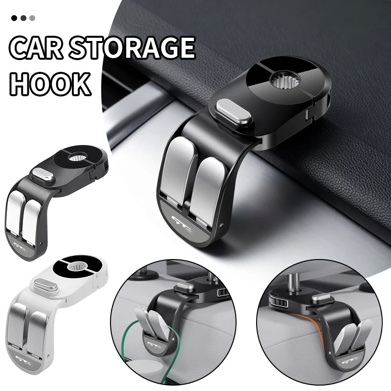 

Car Seatback Hook Headrest Hanger Trunk Storage Holder Clip Accessories For KIA GT Linc Forte Seltos K5 Sportage Ceed Soul Cerat