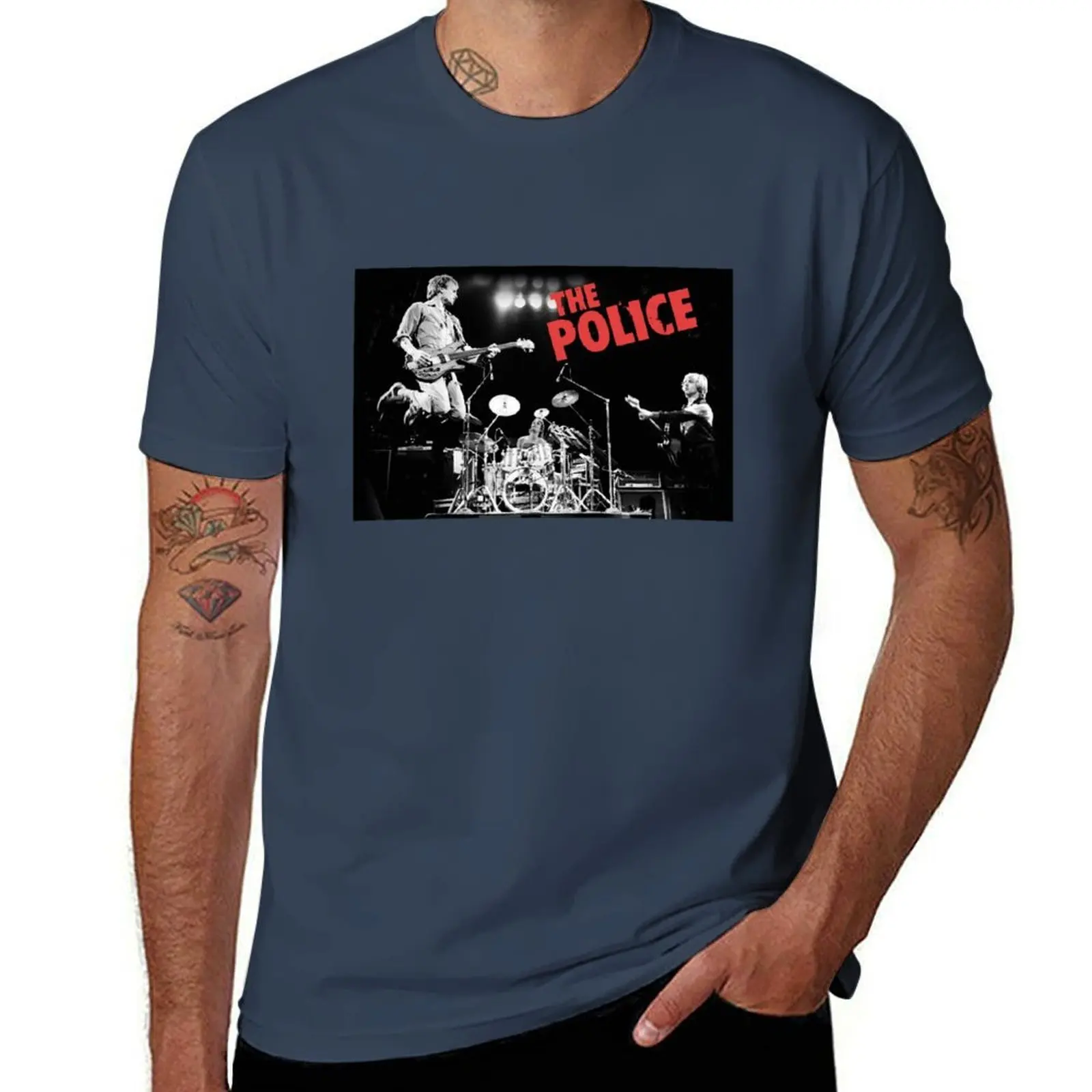 

The Black Stage T-Shirt Summer Holiday Casual Tee