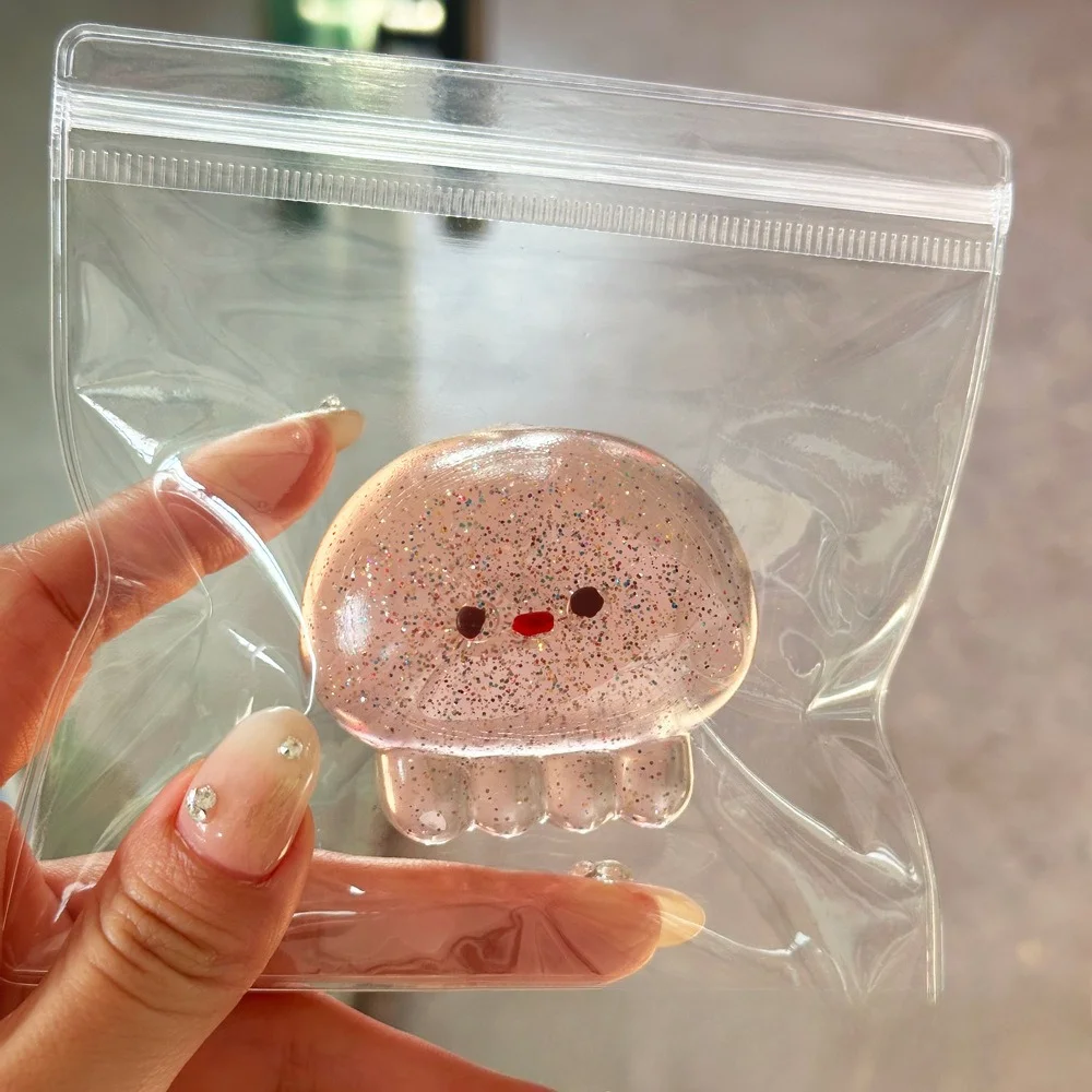 Kwallen Squishy Speelgoed voor Stress Relief - Zacht Langzaam Stijgend Zintuiglijk Fidget Speelgoed Kawaii Feestartikelen voor Kinderen Volwassenen Verjaardagscadeaus