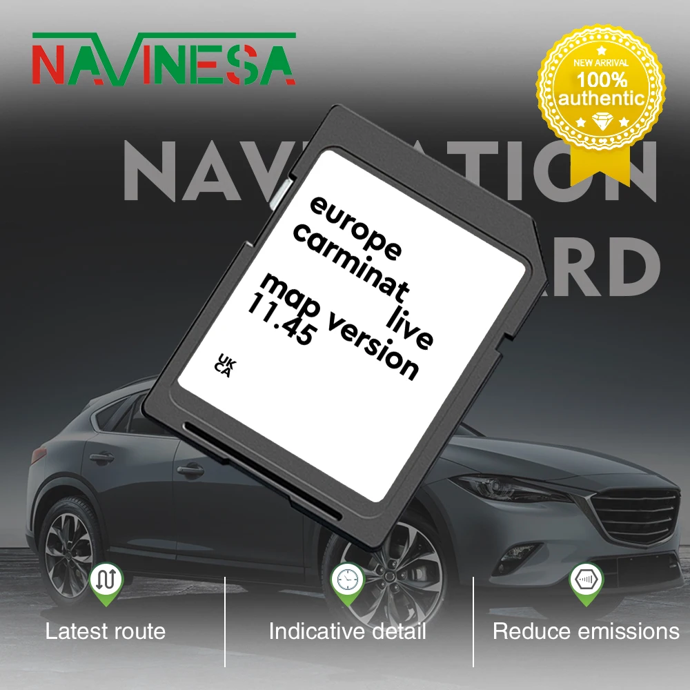 

8201756572 for Renault Clio 2011 2012 2013 SD Map Card Europe 2025 Navigation GPS Cover France Spain UK UA